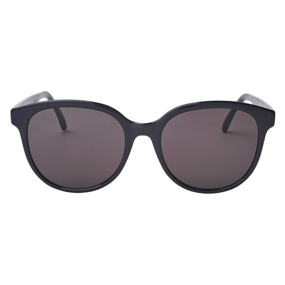 NEW SAINT LAURENT SL317 001 BLACK WOMEN ROUND SUNGLASSES - Picture 3 of 6